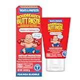 Boudreaux's Butt Paste Maximum Strength Diaper Rash Cream, Ointment for Baby, 2 oz Tube