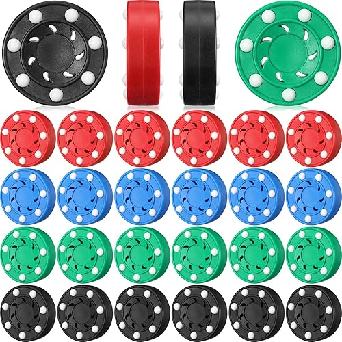 Discos de hockey sobre ruedas para adultos al aire libre, pelotas de hockey callejero multifuncionales, juego de discos de hockey sobre hielo disponible en Yaxa Peru