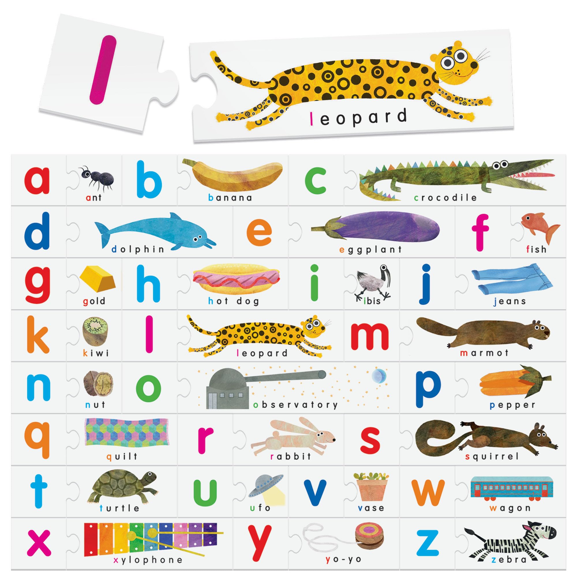PUZZLE ALPHABET - jeux éducatif premier âge Casse-tête enfant