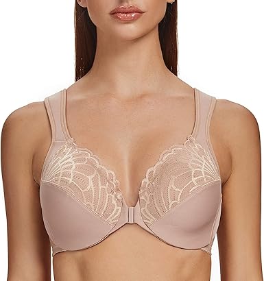 front fastening bra