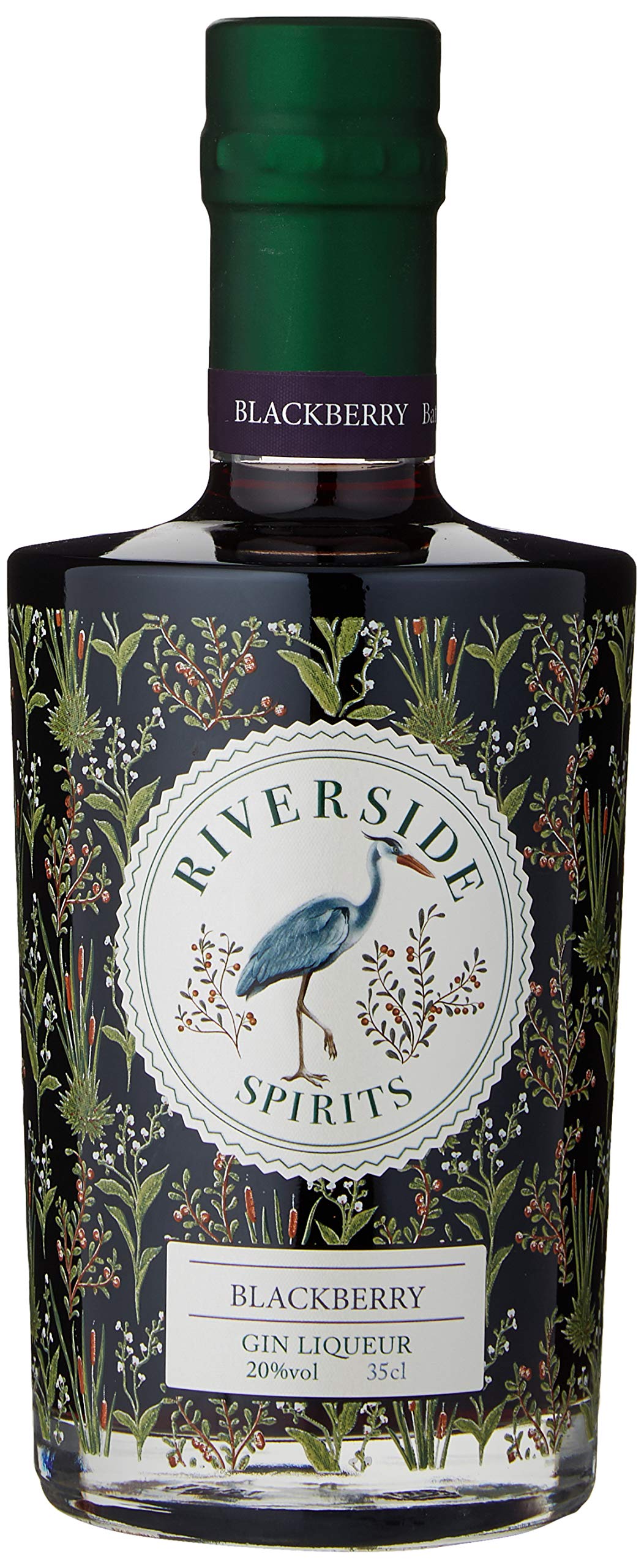 Riverside Spirits Blackberry Gin Liqueur, 35 cl
