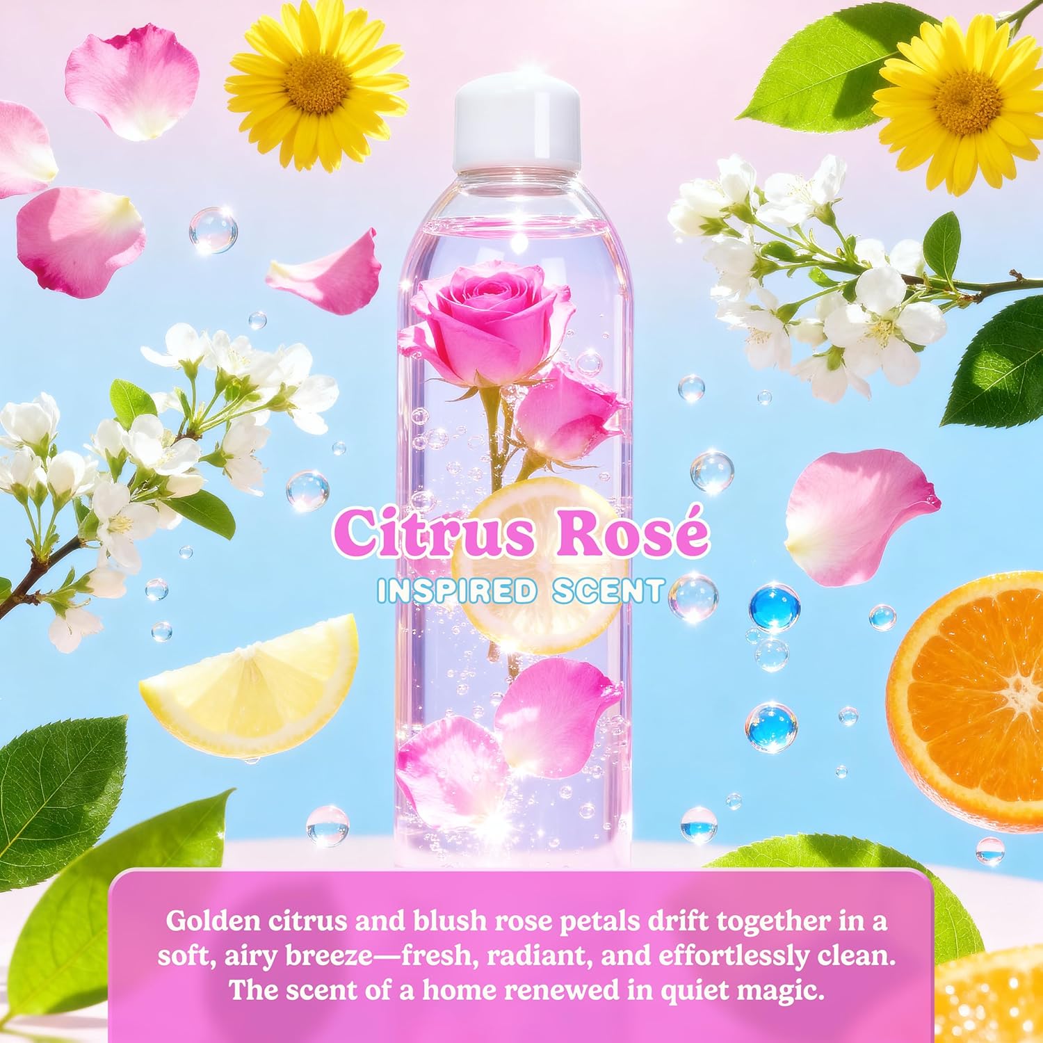 Magic Foam - Satisfying Pink Foaming All-Purpose Cleaner - 500ml Each (Pack of 3)