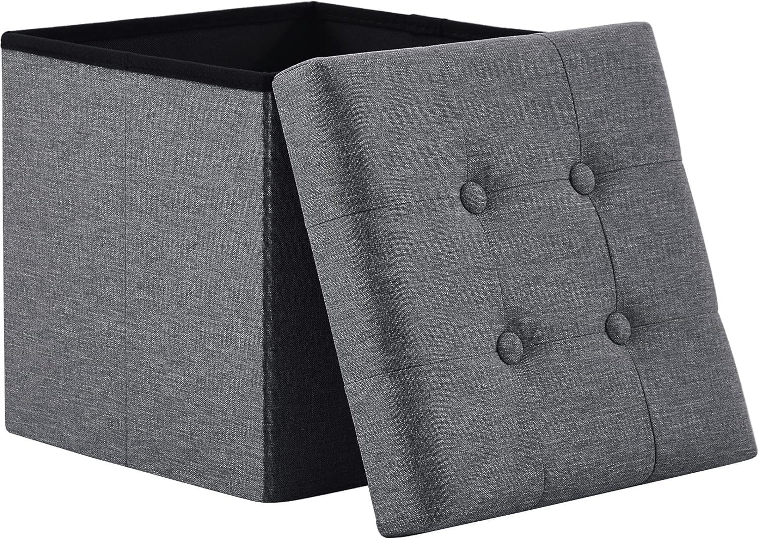 Madera Nieve Banco con Almacenamiento, Banco Acolchado, Taburete, baúl con Capacidad de Carga de hasta 300 kg (Beige, 76x38) — view 8