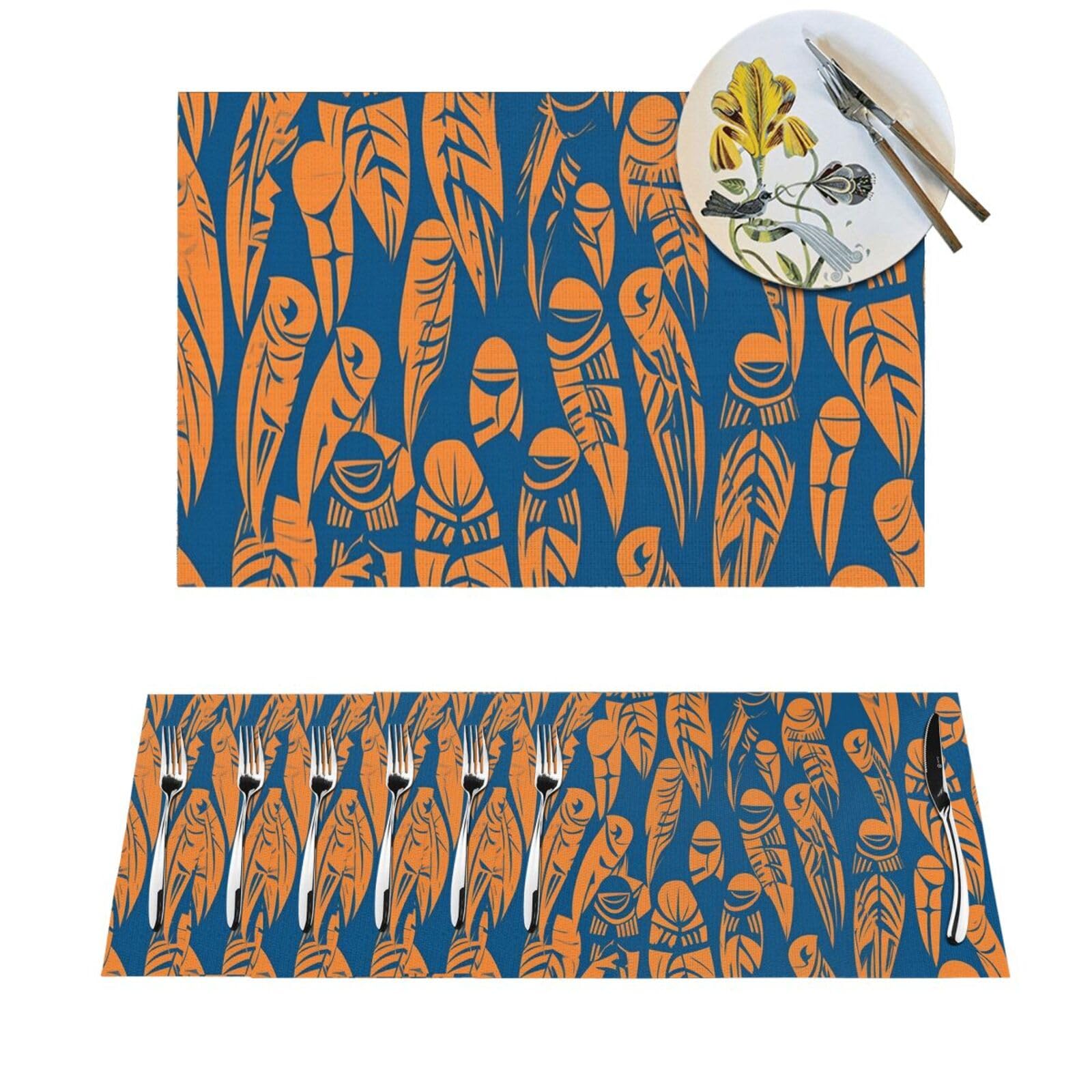 Sets de table pour table de salle à manger, l'accessoire idéal pour vos repas en extérieur