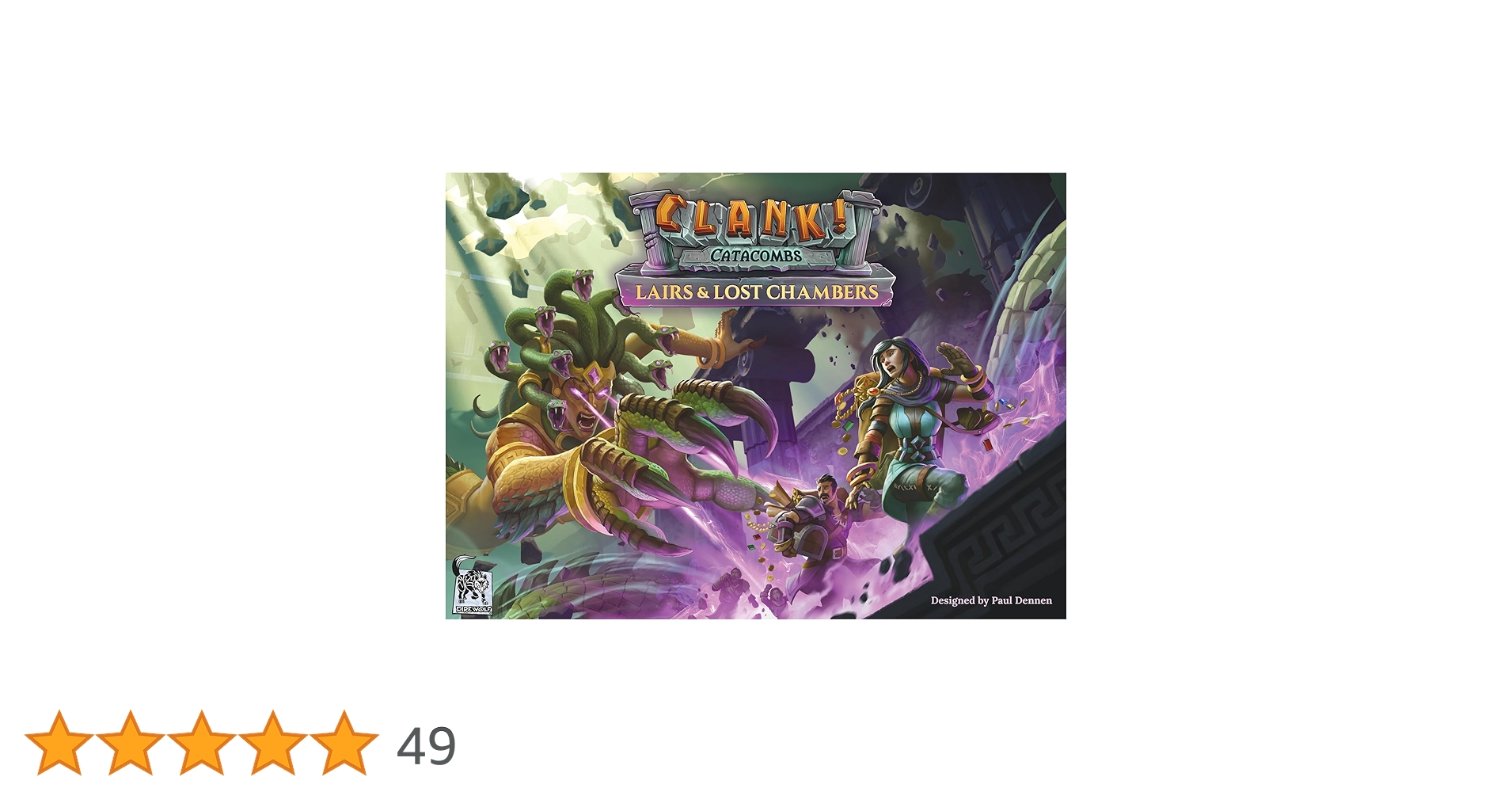 Clank! Catacombs: Lairs & Lost Chambers Expansion - 2-4