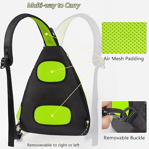 Miniatura 3 de SUKRY Mochila de pickleball con soporte para botella de agua para hombres y mujeres, accesorios de bola de pepinillo, resistente al agua, bolsa Sprot