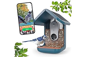 BIRD BUDDY® Original Smart Bird Feeder with Camera (Solar Powered).