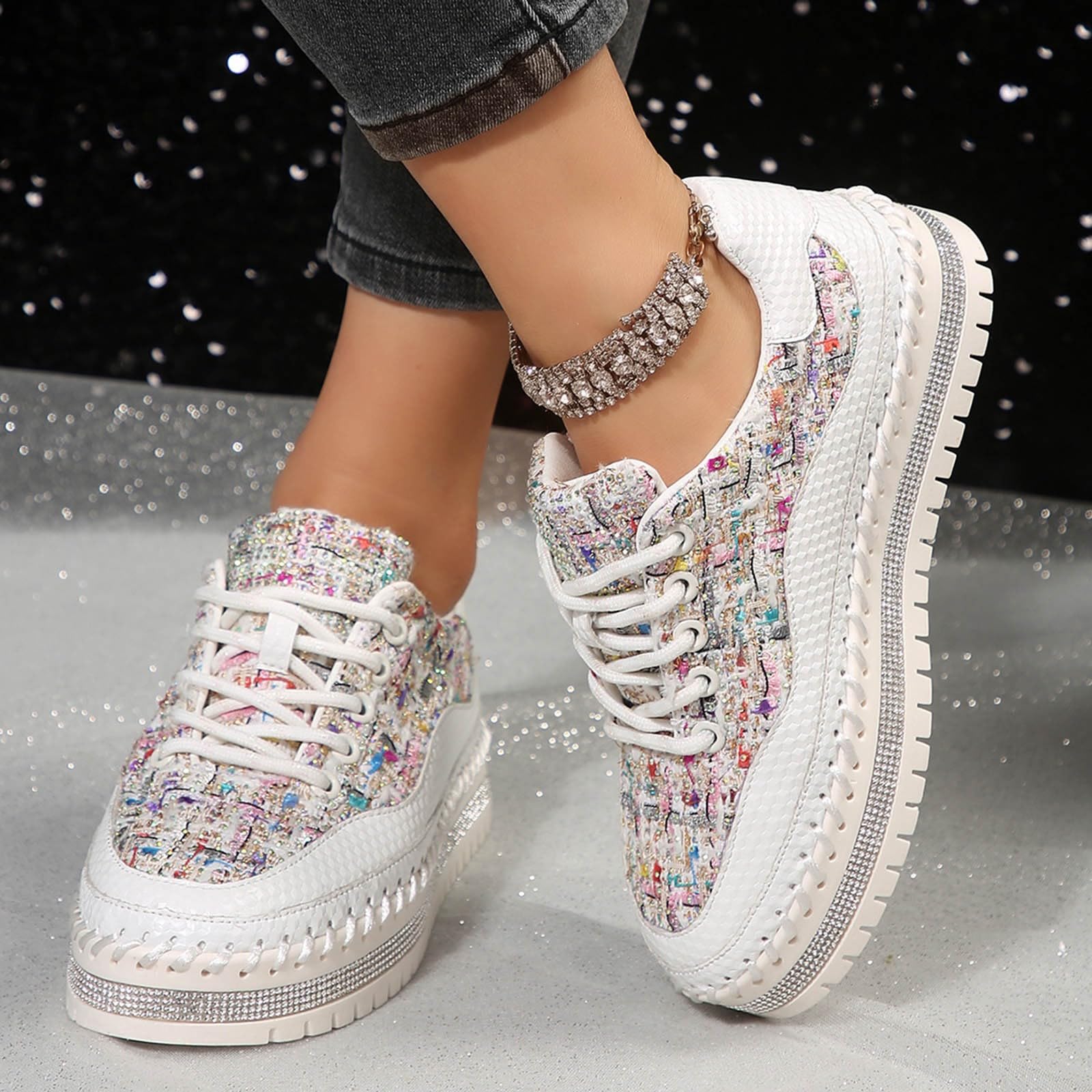 NNGOTD Damen Slip On Sneakers Leichte Turnschuhe Atmungsaktiv Mesh Sportschuhe rutschfest Leichtgewichts Atmungsaktiv Walkingschuhe Outdoor Tennisschuhe Sportschuhe Freizeitschuhe Sommerschuhe