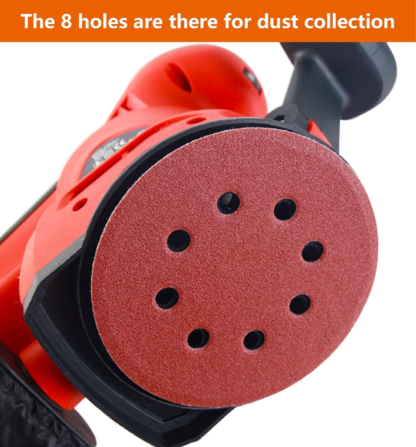 5-Inch Hook and Loop Sanding Discs for Random Orbital Sander, Assorted Sandpaper 40-1000 Grits, 110 PCS