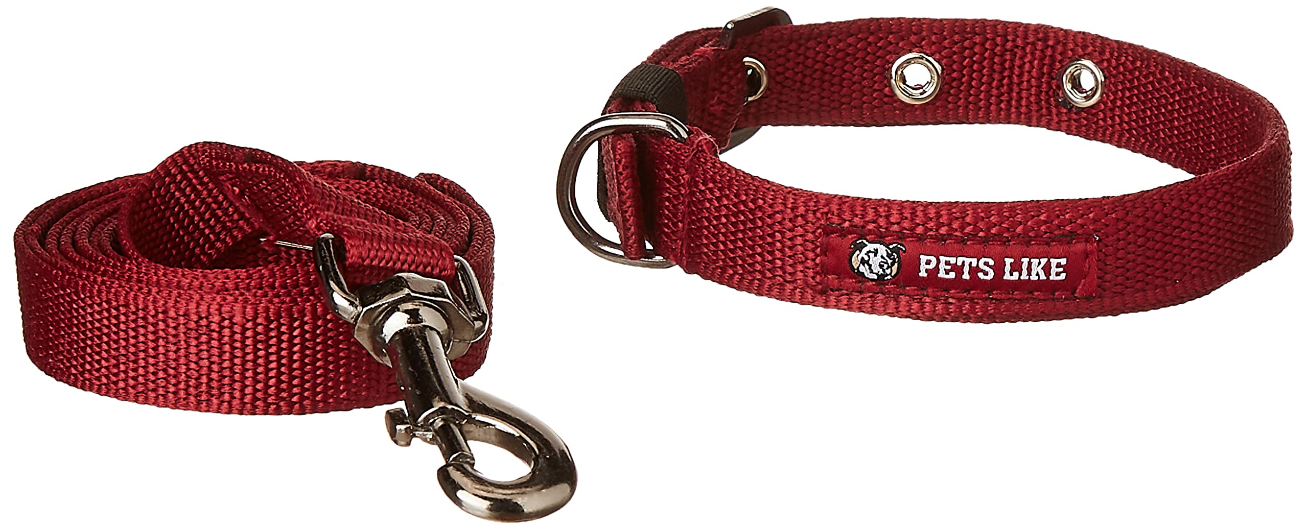 Pets Like Polyester Collar and Leash Set 20 mm(Maroon), (GE-COPC004) (B09D3C1RVC) Amazon Price History, Amazon Price Tracker