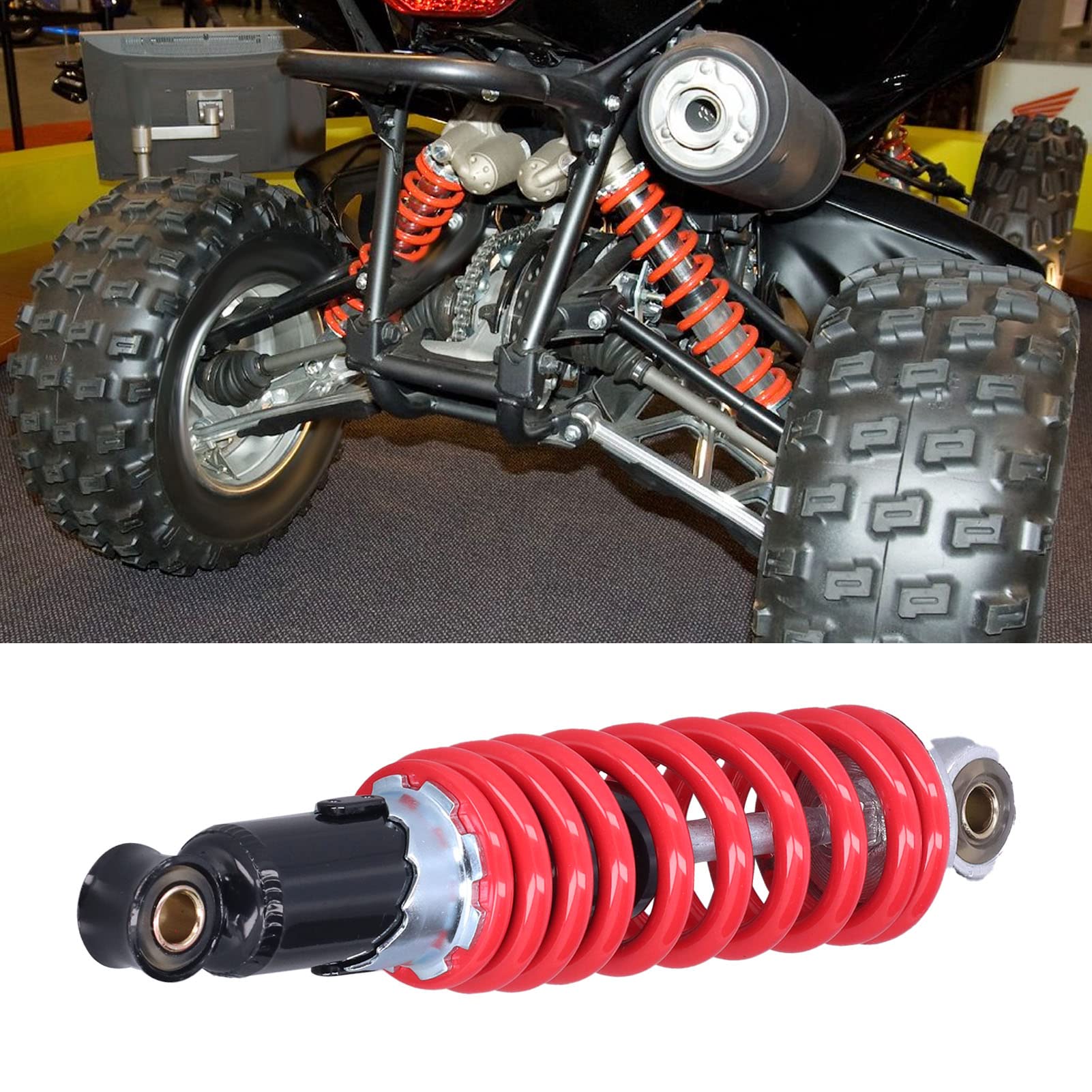 Motorcycle Rear Suspension yss 250mm/9.84in ATV Rear Shock Damper for Motorcycle Pit Dirt Bike ATV for Most Vehicles Chassis
