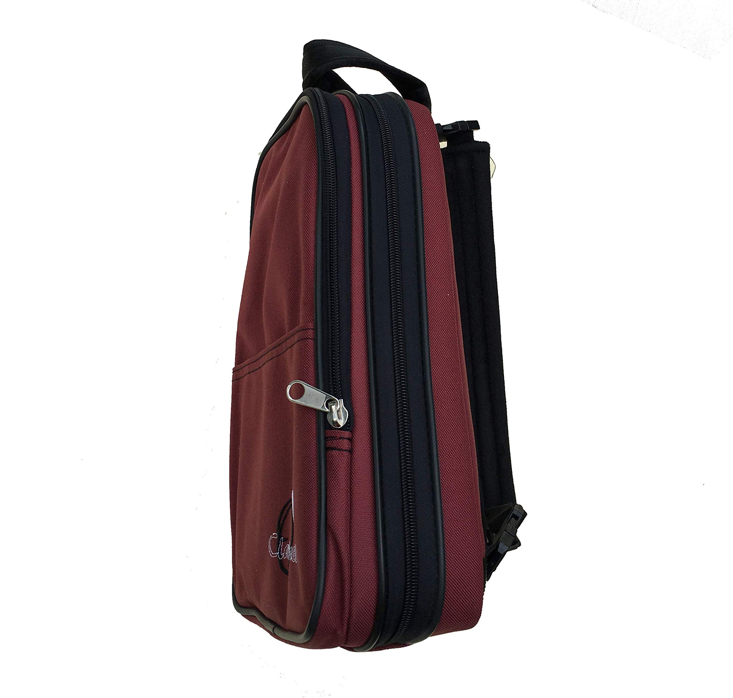 Ortola 0606-005 - Estuche clarinete, color rojo