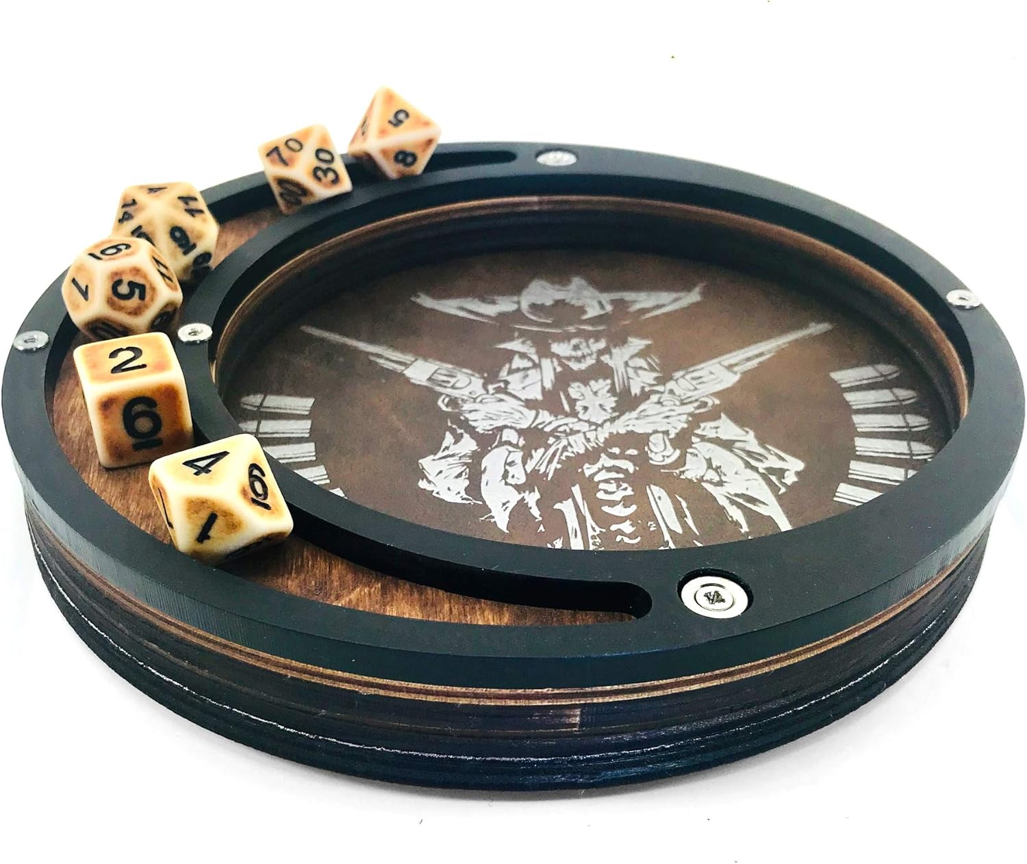C4Labs Eclipse 2.0 Padded Dice Tray with Magnetic Lid – Gun Slinger Gunslinger