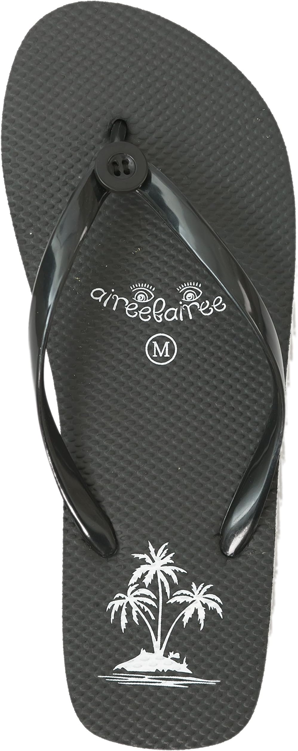 AIREE FAIREEToe Separator Women's - Palm Tree Pattern - Flip Flops for Women - Women's Flip Flops - Toe Separator Sandals Women - Women's Toe Separator - Flip Flops Girls