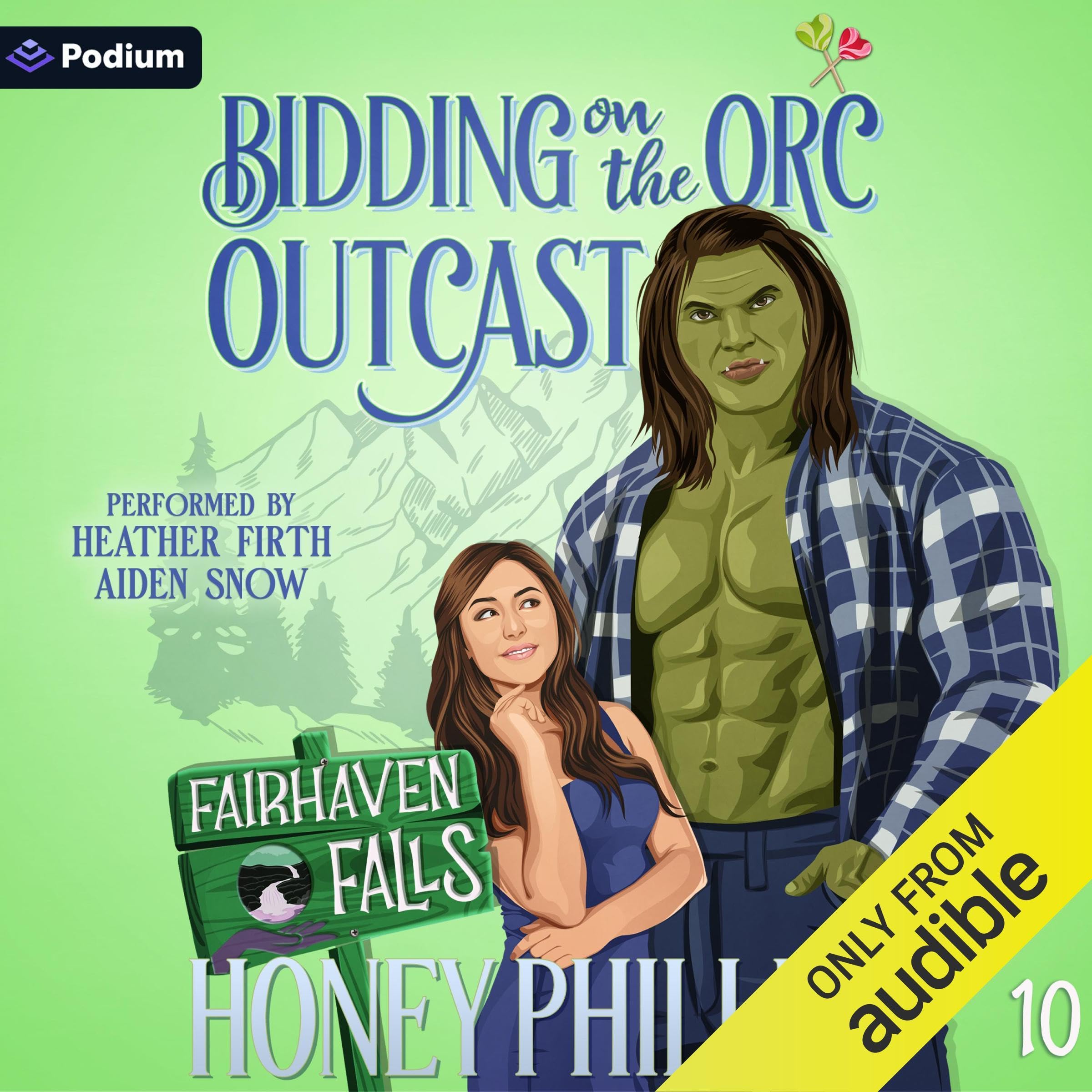 Cover art for Bidding on the Orc Outcast