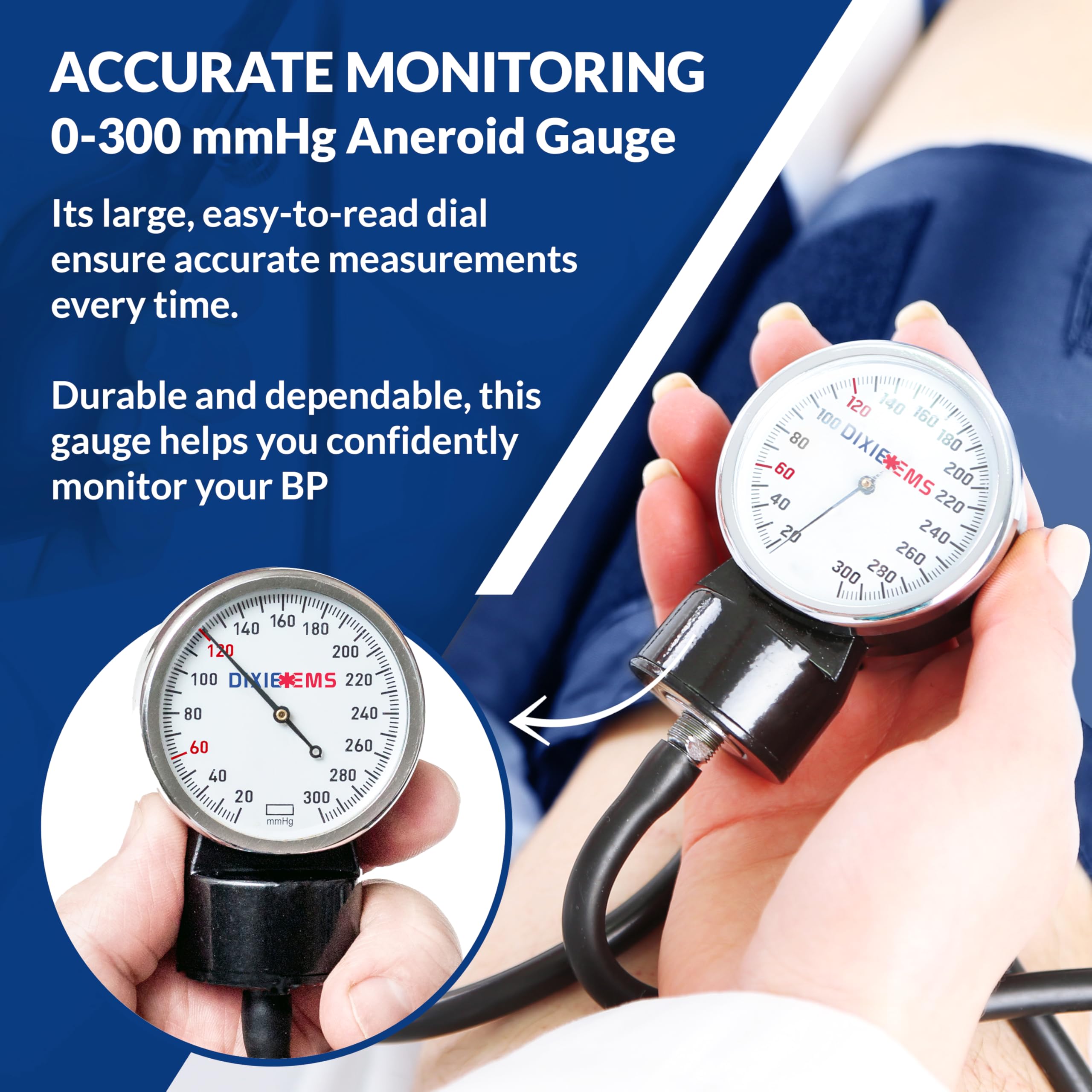 Dixie EMS Blood Pressure Monitor - Black -3