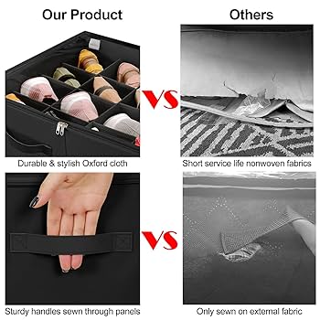 ブリーフィング　SEPARATE SHOES CASE 1000D Amazon.com: TOPIA HOME Shoe Organizer for Closet, Foldable