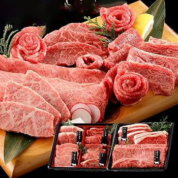 焼肉セット Amazon.co.jp: 敬老の日 ギフト 黒毛和牛 国産牛 6種 2段重 焼肉