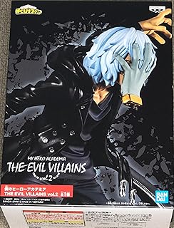 Banpresto BP17732 MY HERO ACADEMIA - Tomura Shigaraki - Figurine Evil Villains 13cm