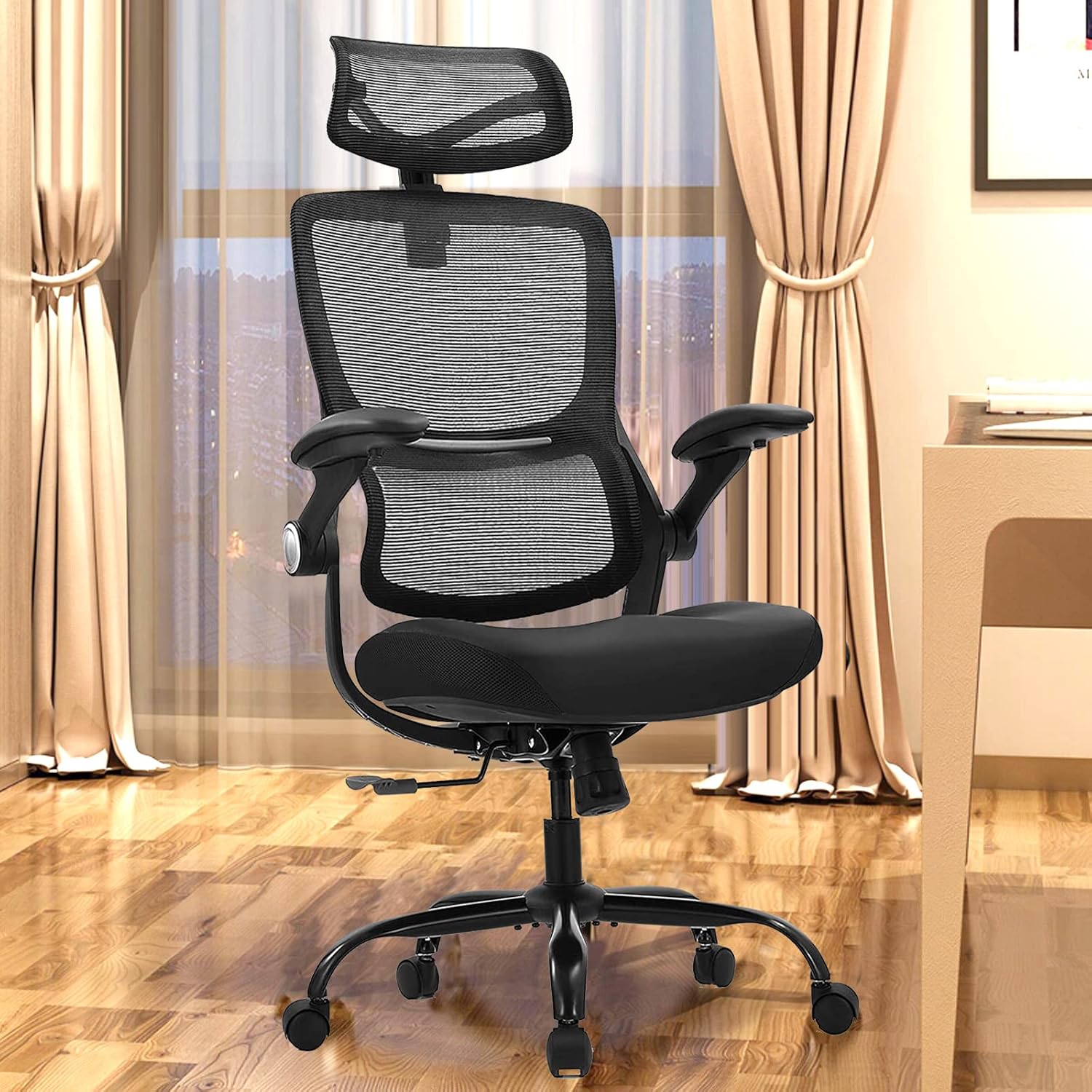 Ergonomic Mesh Office Chairs, High Back Desk Chair, Kuwait Ubuy