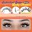 JIMIRE Spike Lash Clusters Manga Individual Lashes Fairy Eyelash Clusters Extensions 13-21MM Mix D Curl Cluster Eyelash Extensions Premade Wispy Lashes Clusters Wet Look