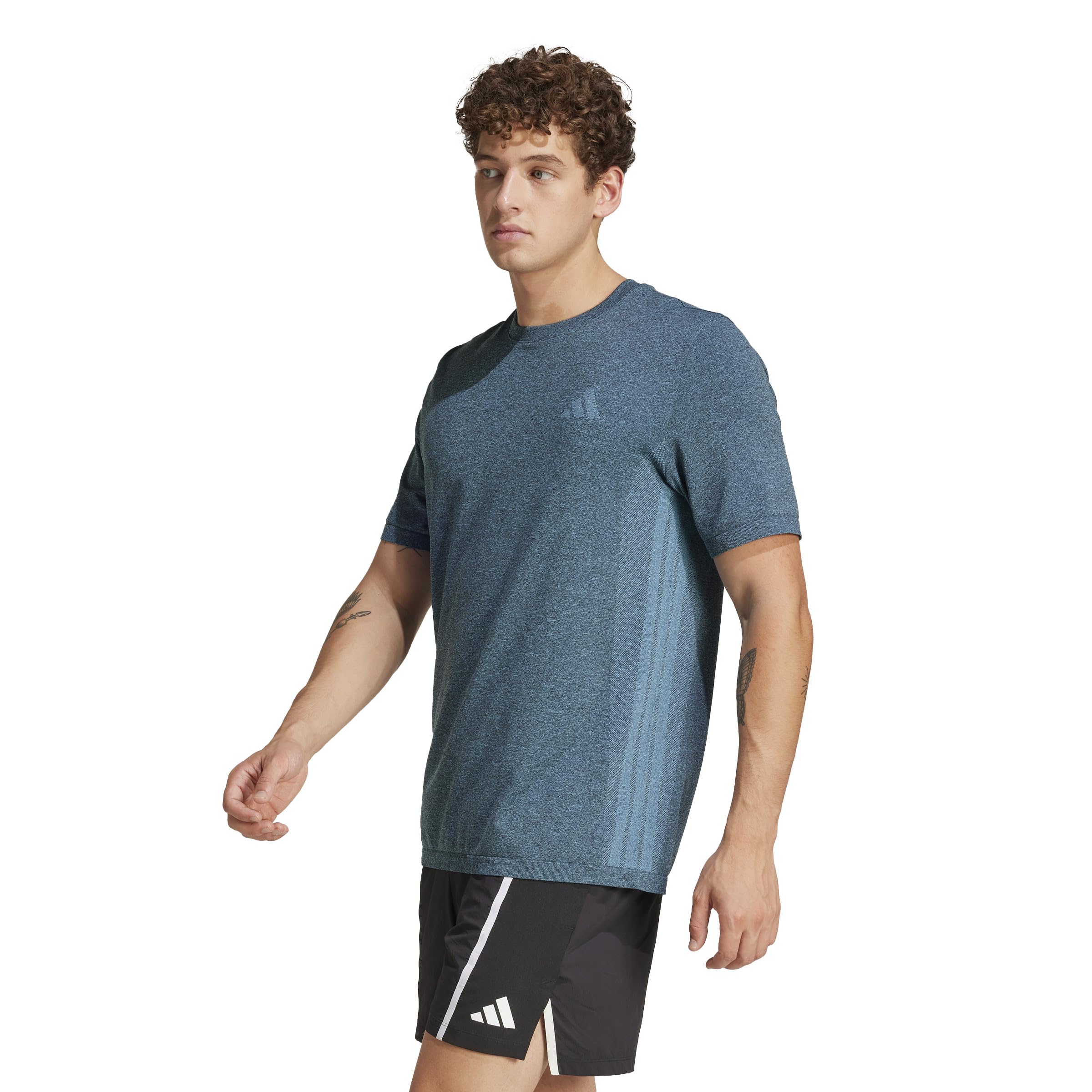 

                                                    Adidas Men's Train Essentials Structure T-Shirt, S