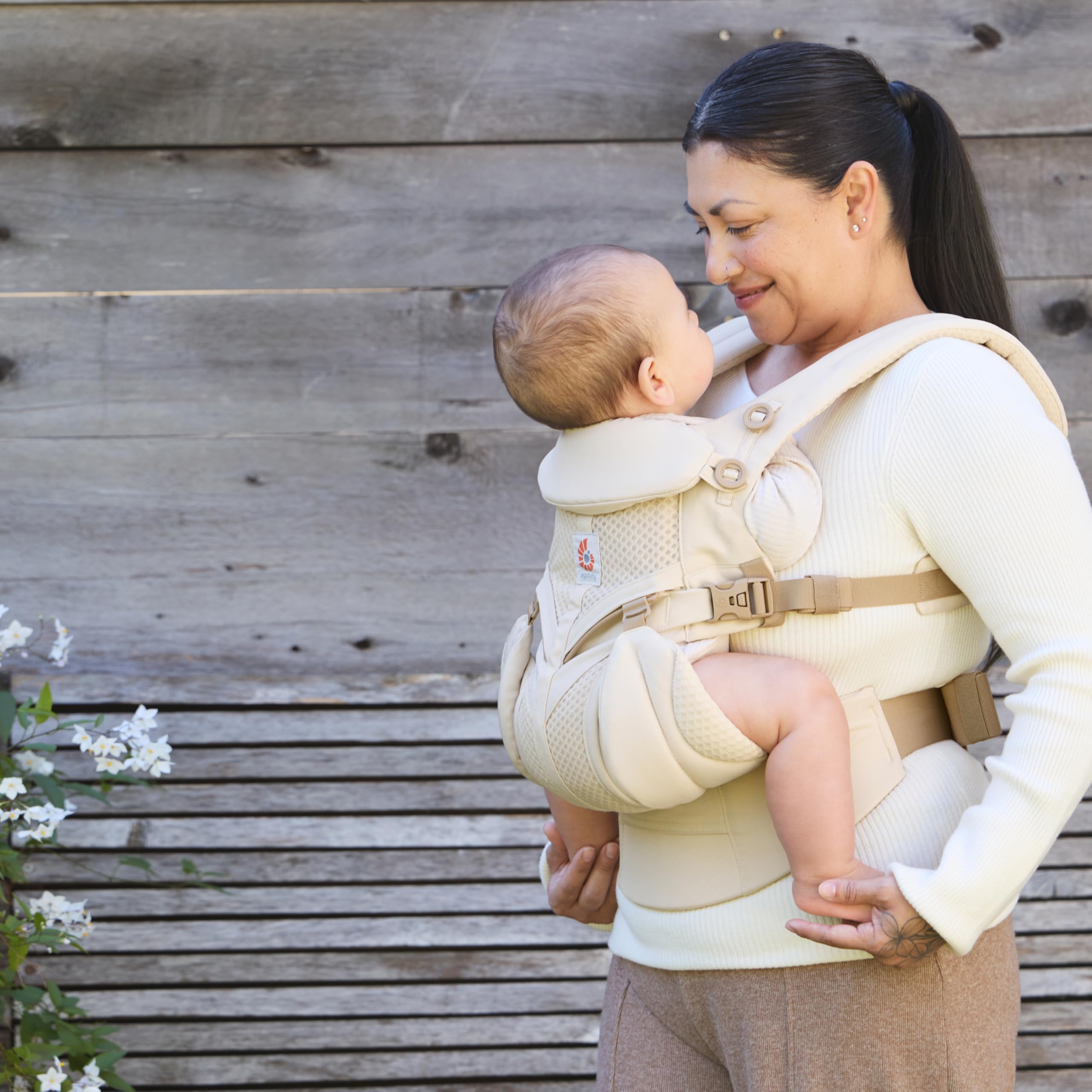 Ergobaby Omni Classic Babytrage für Neugeborene & Kleinkinder 0-48 Monate – Ansicht 4