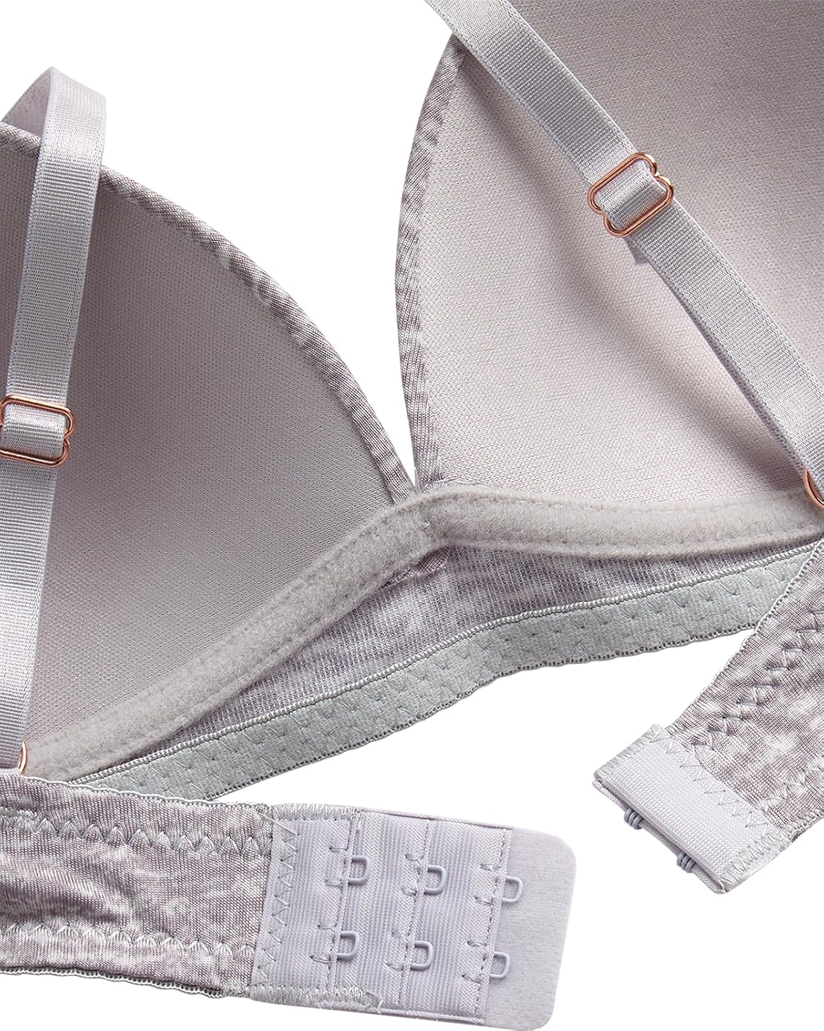 bebe Girls Training Bra - 3 Pack Wire Free Soft Microfiber Molder Bra for Girls (A Cup/B Cup) - Image 5