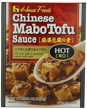 House Foods Mabo Tofu Sauce Hot, 5.29 Ounce