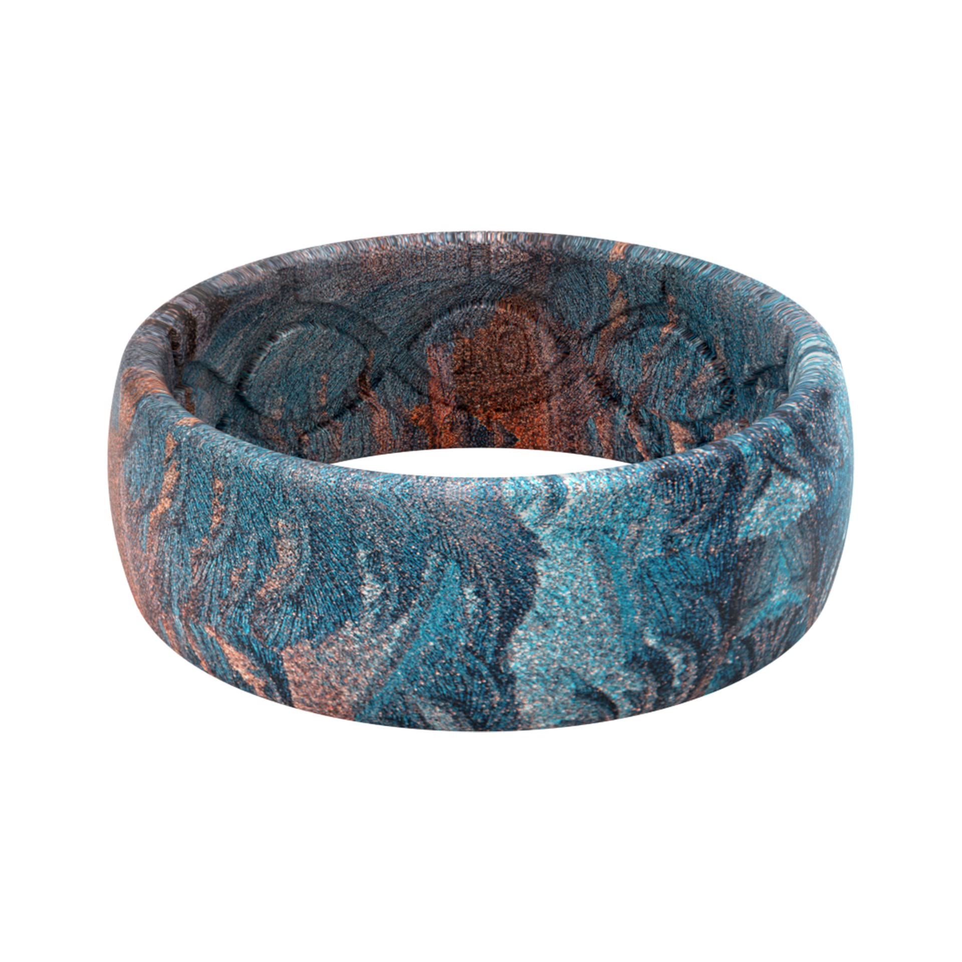 Groove Life Nomad Silicone Ring Breathable Rubber Wedding Rings for Men, Lifetime Coverage, Unique Design, Comfort Fit Ring