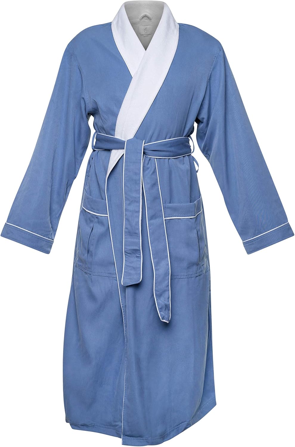CHADSWORTH & HAIG Ultimate Doeskin Brushed Microfiber Bathrobe Lined In Terry. Luxury Spa & Hotel Bathrobe for Women & Men