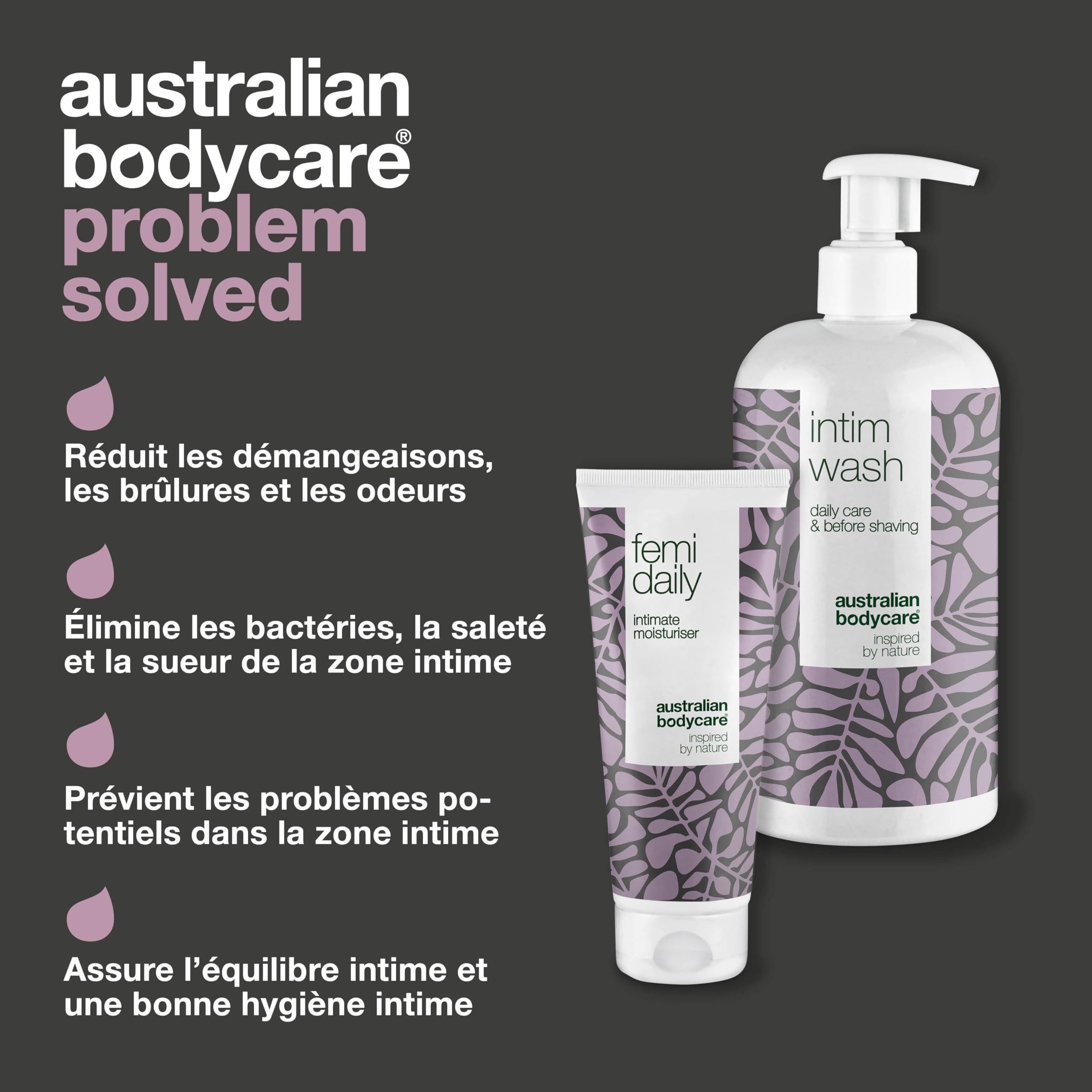 Kit d'hygiène intime 2 pièces pour femme | Lotion de nettoyage 500 ml & gel vaginal 100 ml | Conçu pour lutter contre les démangeaisons, la sécheresse & les odeurs indésirables dans la zone intime