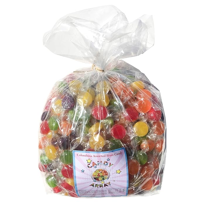 Buy Assorted Fruit Flavored Hard Candy, 5 Lb Individually Wrapped Bulk