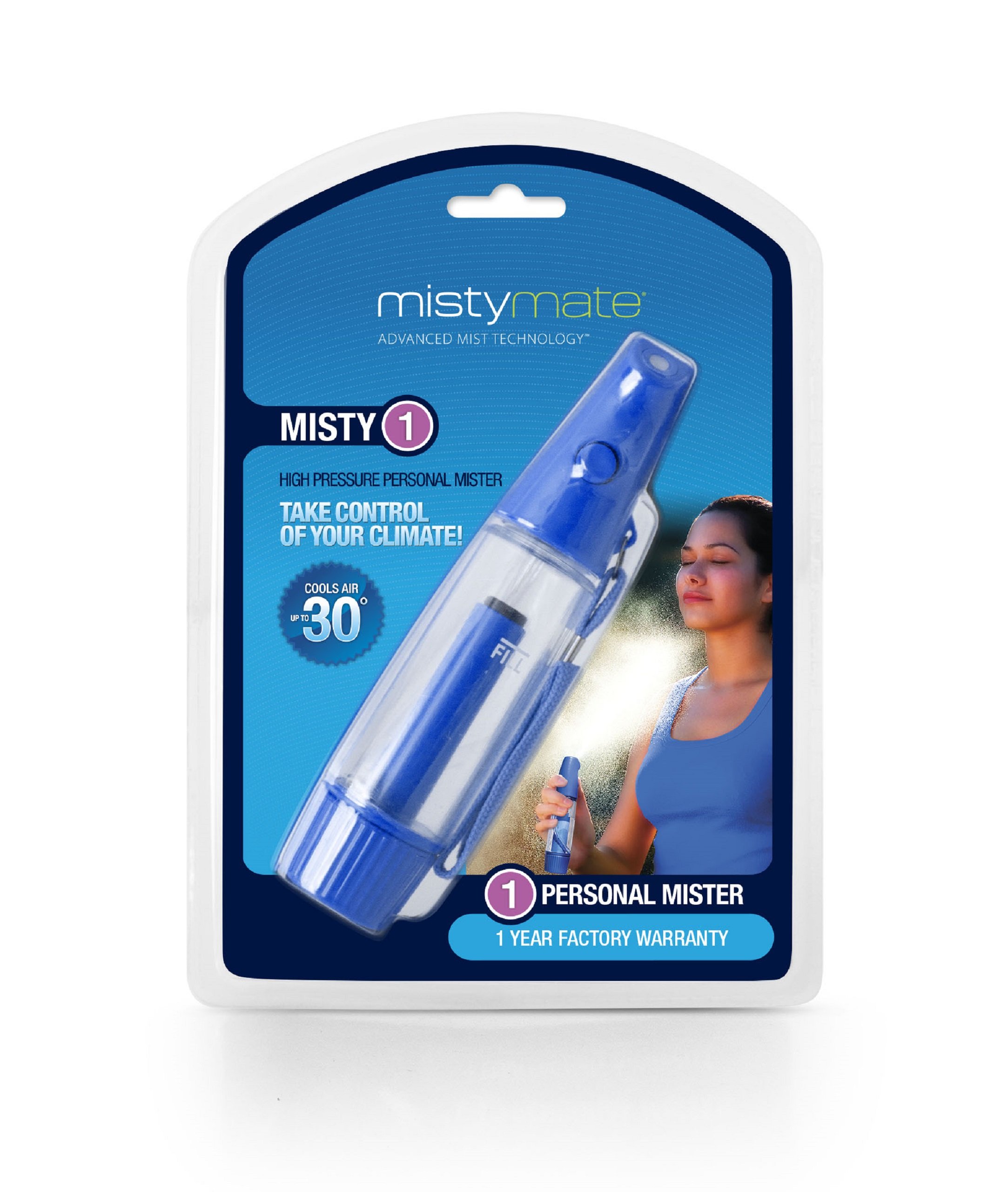 Amazon.com: MISTY MATE 10001 Misty 1 Mini Portable Mist Cooling