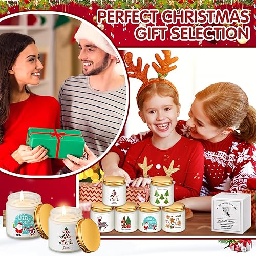 Miniatura 6 de 24 velas perfumadas cristianas a granel en tarro de 6.7 onzas, regalos cristianos, 8 oraciones de fragancia, velas religiosas de la Biblia, regalo