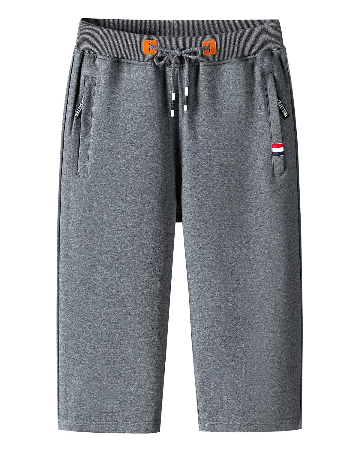 Herren Sport Jogginghose Sommer Outdoor Kurze Hose Baumwolle Jogging Hose Capri Hosen Leicht Fitness Trainingshose Atmungsaktiv Sommer Shorts