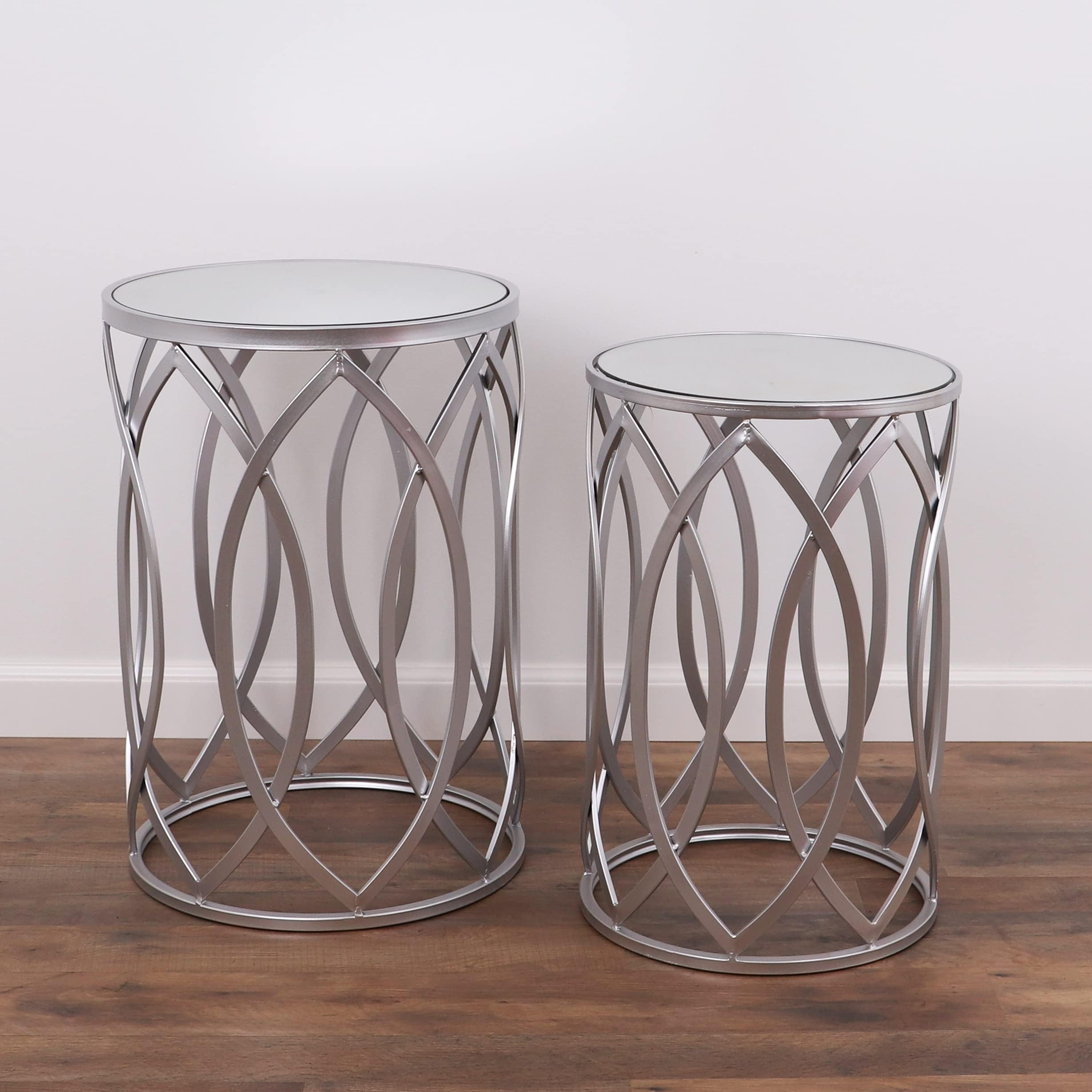 Steve Silver Company Tayside End Table, 23" W x 23" D x 25" H Home & Kitchen