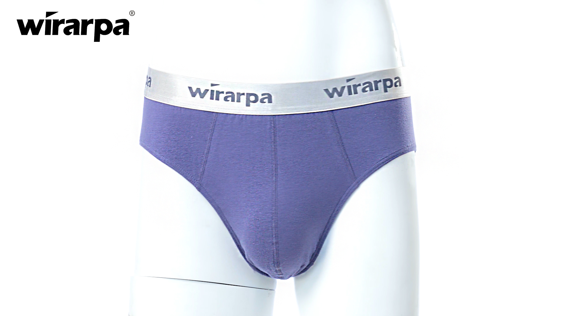 wirarpa Men's Cotton Stretch Briefs Underwear Soft Wide Waistband
