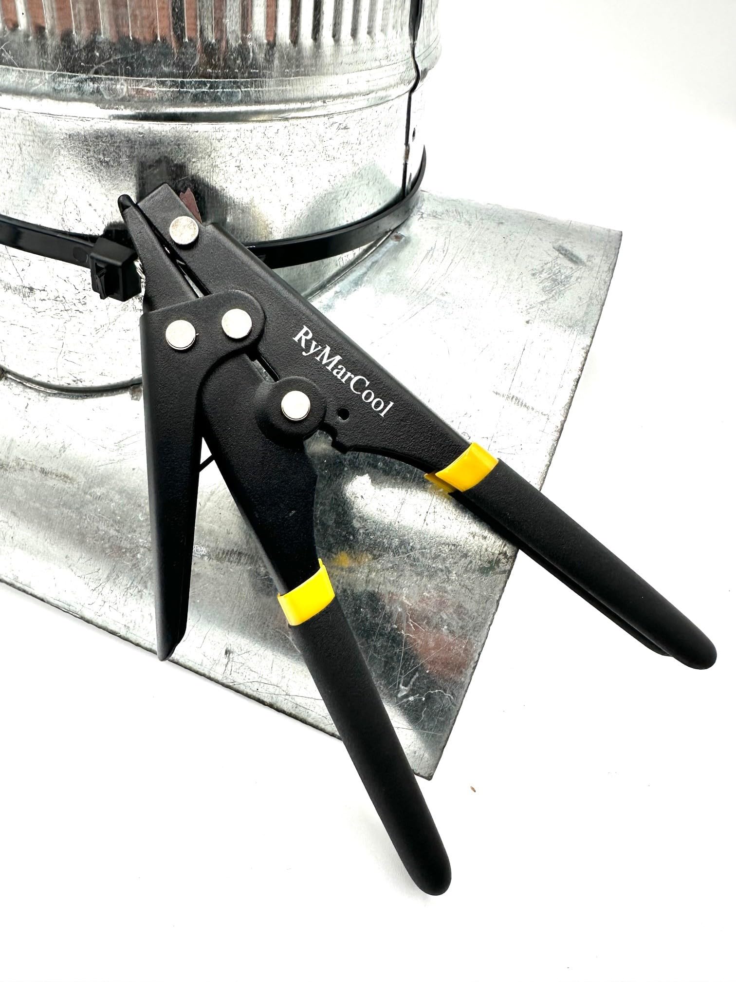 RyMarCool Cable Tie Tensioning Tool Durable Steel, Comfortable Handles, For HVAC and Trades