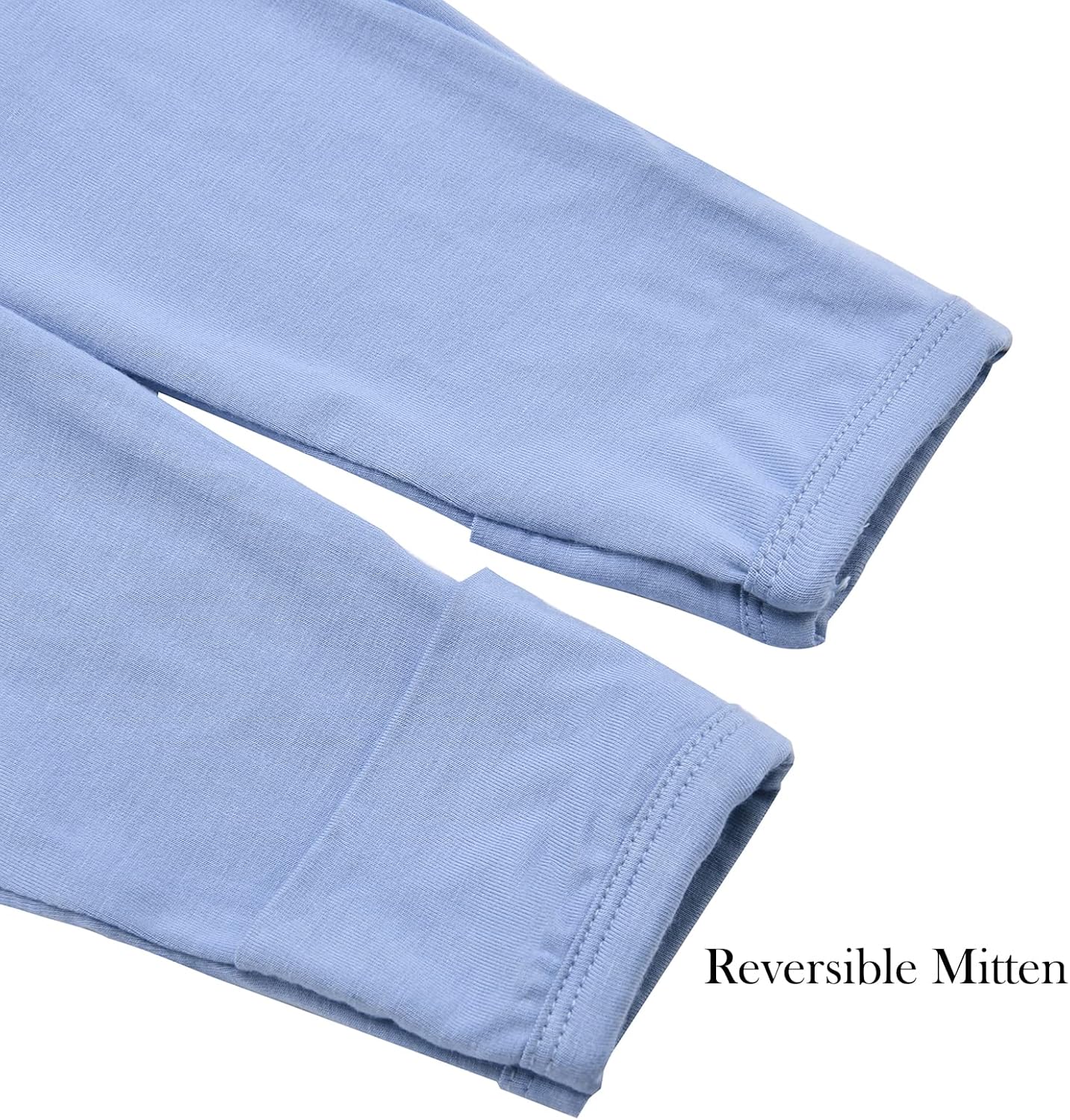 Aablexema Baby Footie Pajamas Zipper - Rayon from Bamboo Infant Footed Pjs with Mittens Sleepwear Jammies - Image 6