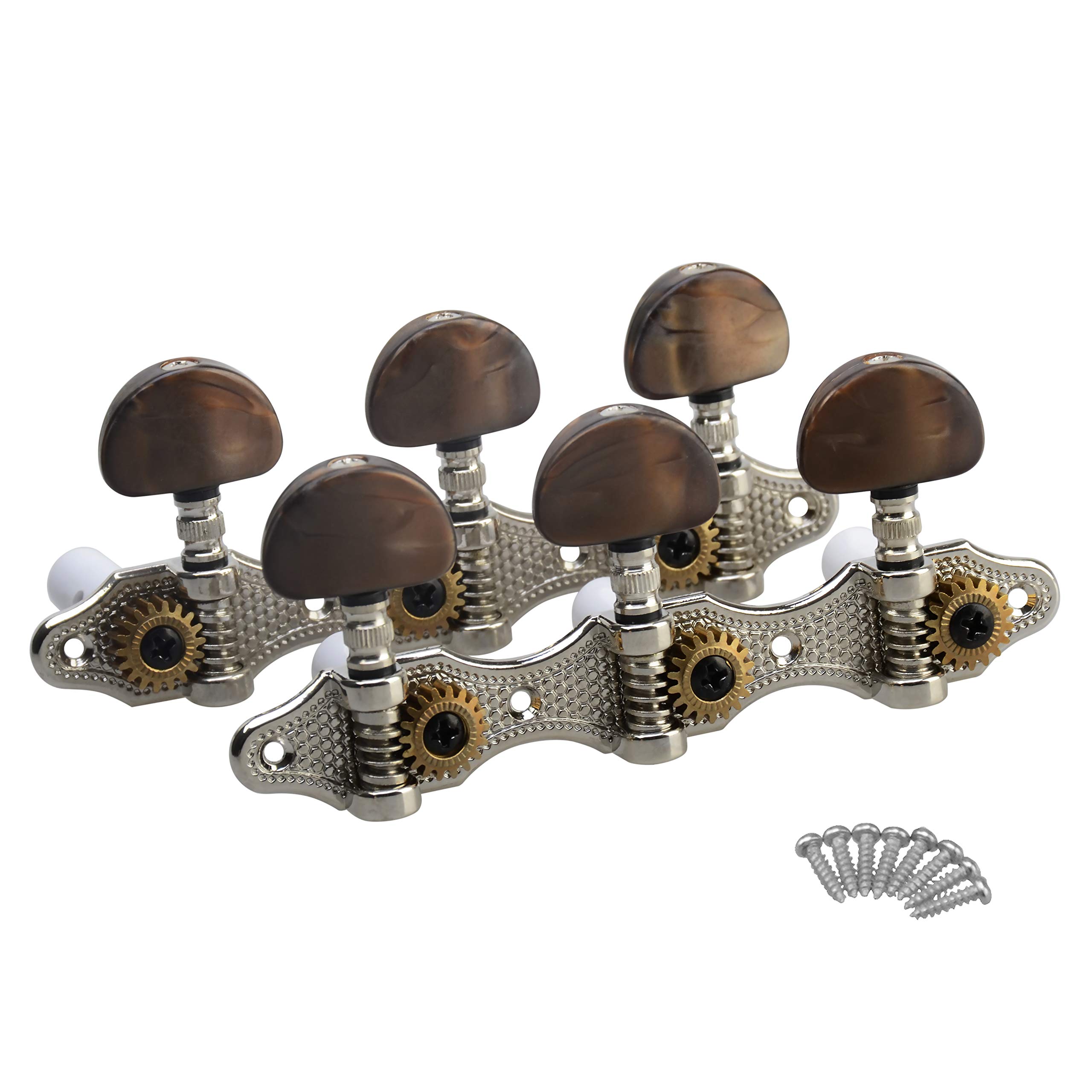 Classical Guitar Tuning Key PegsMachine Heads for Classical Guitar or Flamenco Guitar,Classical Guitar Tuners,Guitar knobs with Chrome Plate Finish