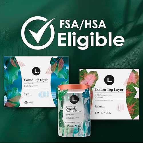 Miniatura 10 de L . Sábana superior de algodón orgánico ultra fina súper absorbente  56 unidades x 2 (112 unidades en total)