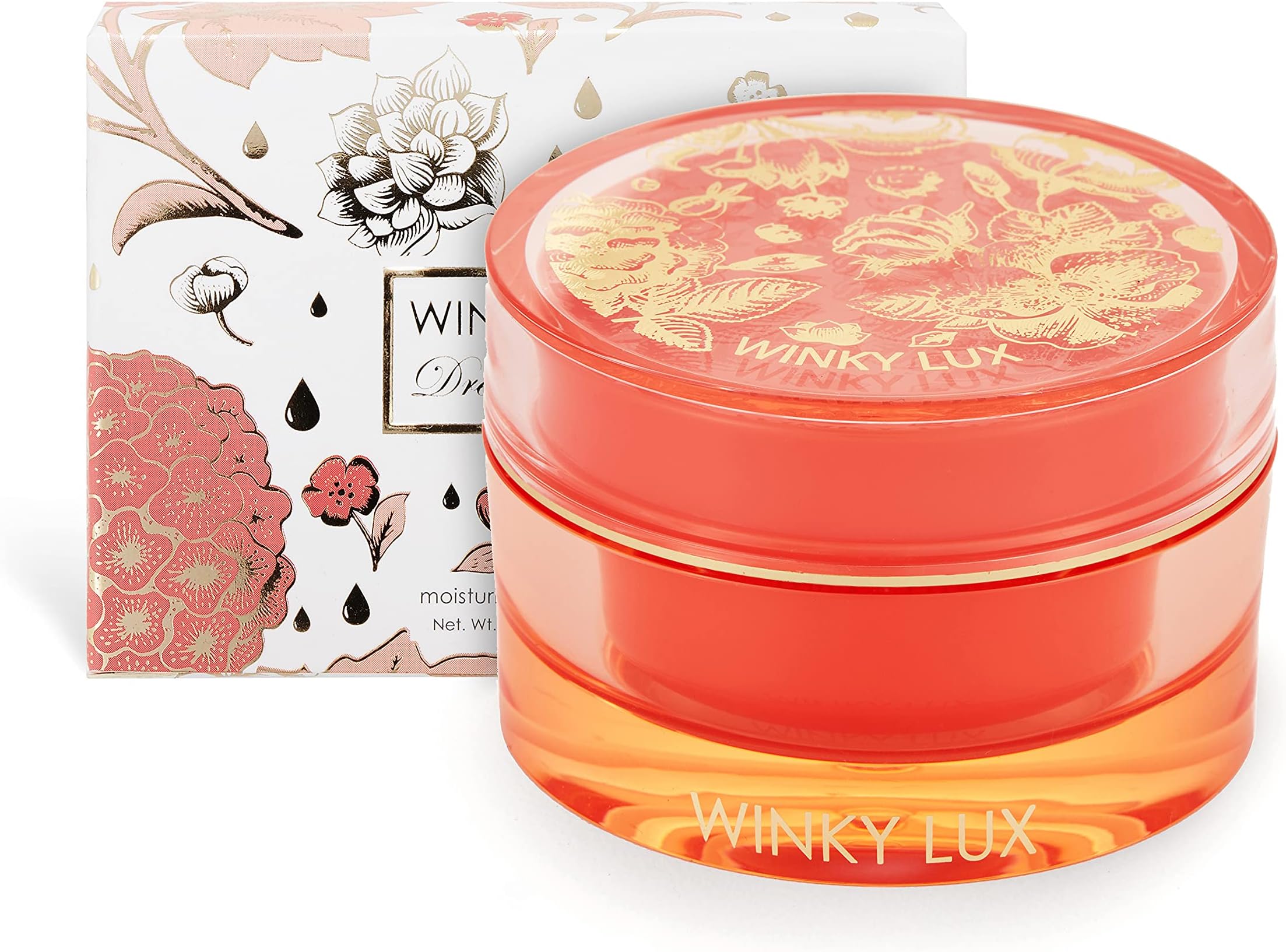 Winky Lux Dream Gelee Moisturizing Face Gel, Hydrating Skin Care Infused with Salicylic Acid, Hyaluronic Acid, Aloe Vera Extract and Caffeine 50g