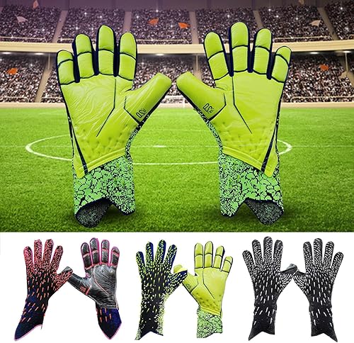Miniatura 4 de KLauer Football Adult Latex Breathable wear Resistant Thickened Goalkeeper Gloves Goalkeeper Gloves