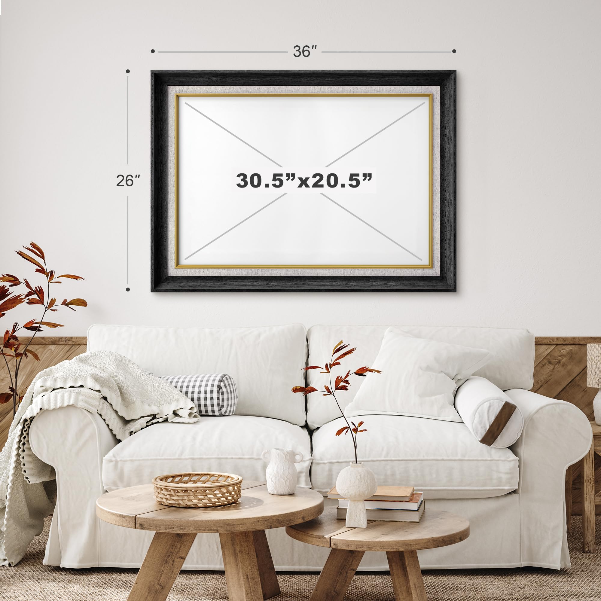 Amazon.com: SIGNWIN Premium Frame Art Lakeside View Tranquil