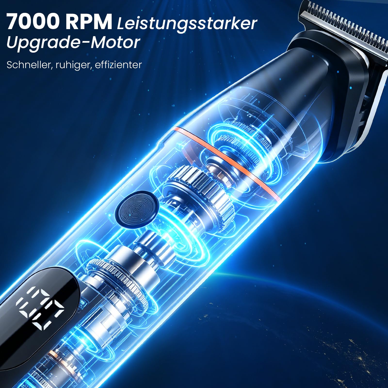 MAXGROOM Intimrasierer Mann, 4-IN-1 Rasierer Herren Intimbereich Wasserdicht, Nass-Trocken Körperrasierer Herren mit LED-Anzeige, Rasierer Herren Elektrisch für Intimbereich Brust Achseln Leiste Hoden