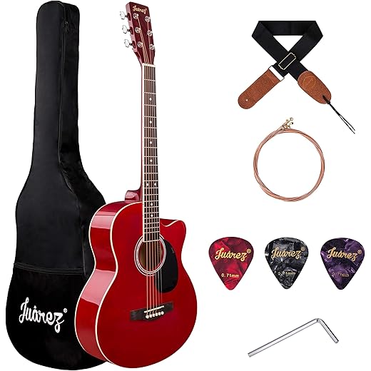 JUAREZ Arpeggio Acoustic Guitar Kit 39 Inch