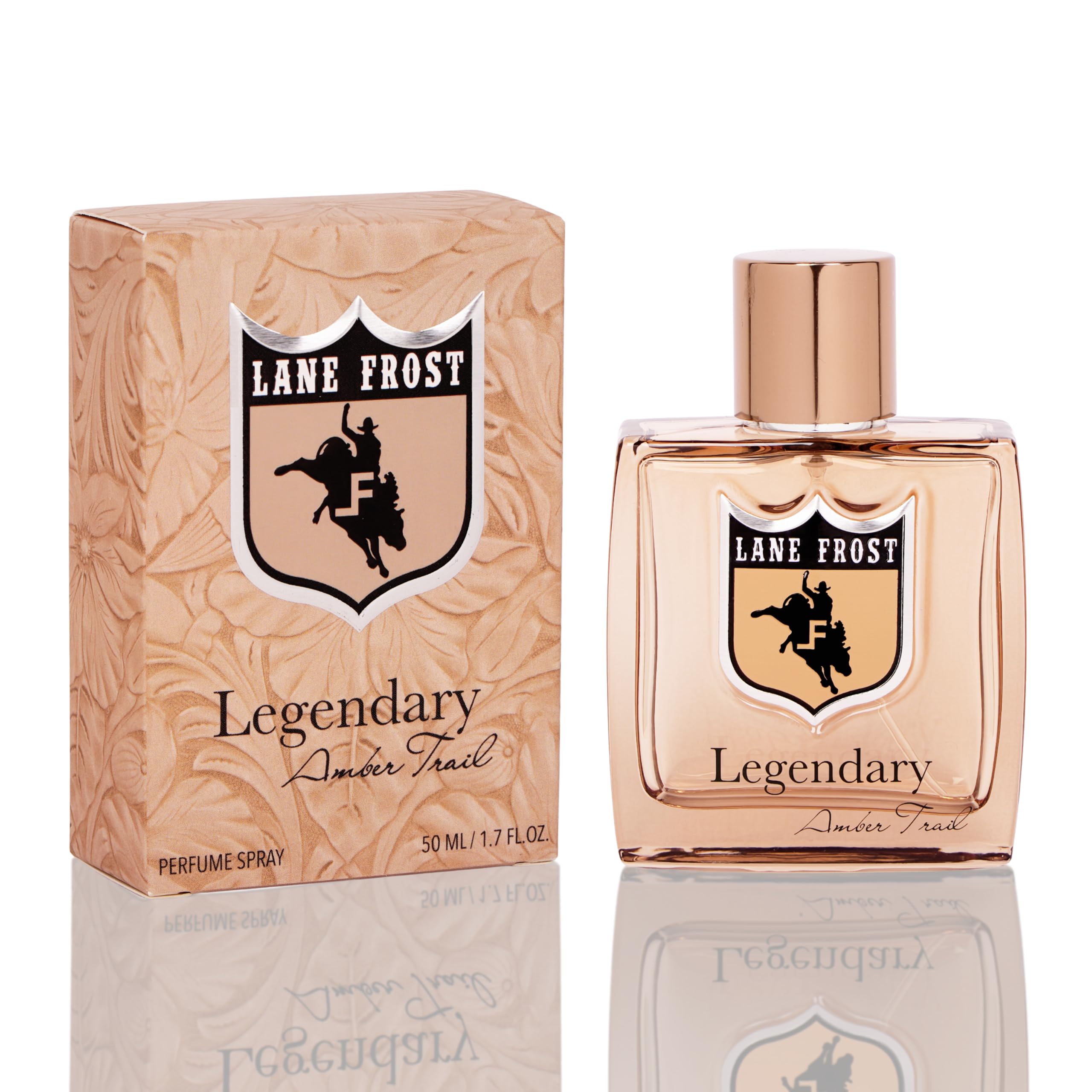 Lane Frost Legendary Amber Trail Women's Perfume, 1.7 Fl Oz