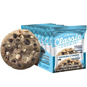 Classic Cookie, Soft Baked Cookie, Cookies n Creme 3oz, 8 Cookies