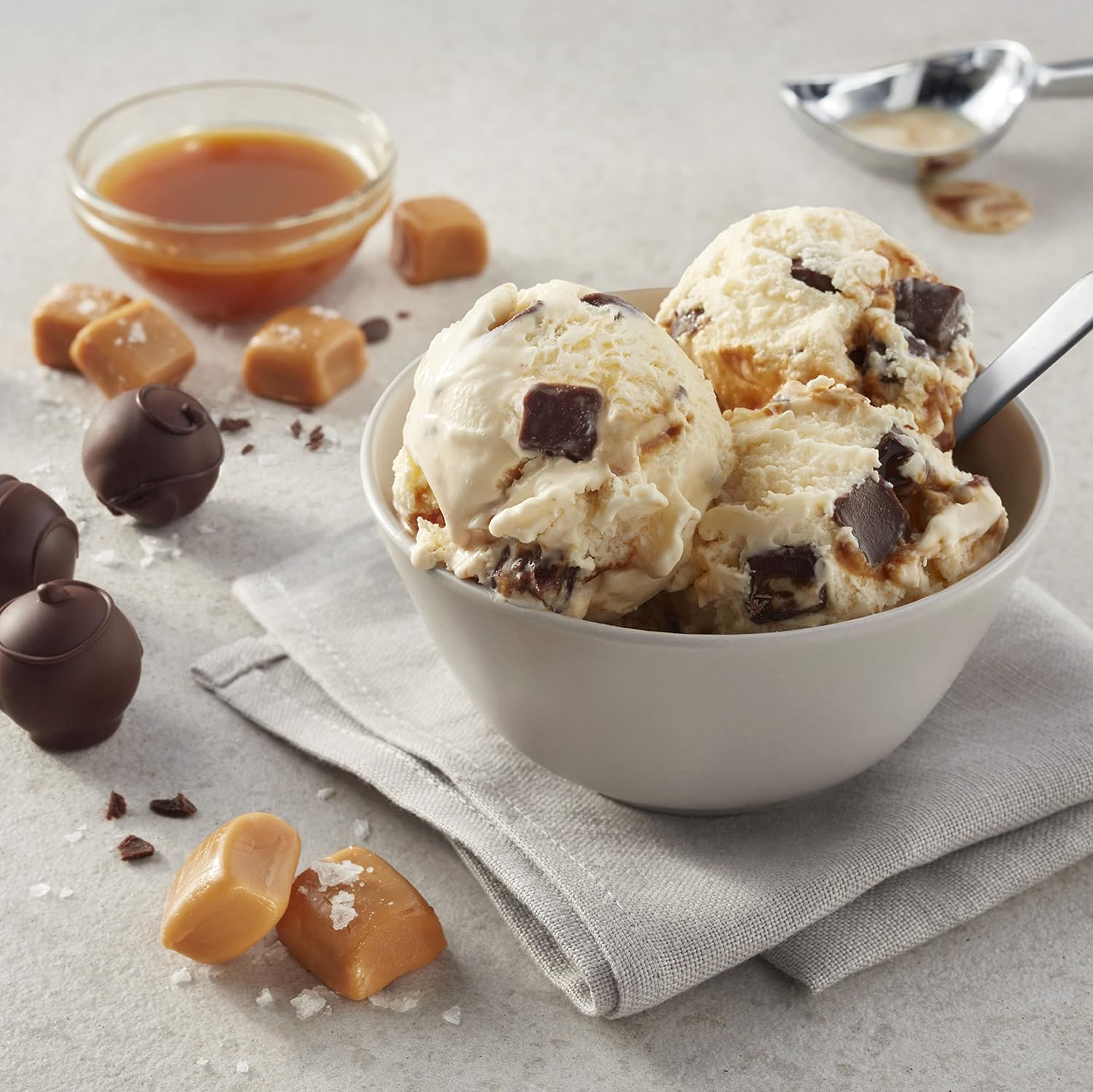 Buy Amazon Brand Aplenty, Sea Salt Caramel Truffle Ice Cream, 16 oz